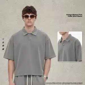 275G Vintage Poloshirts op Maat