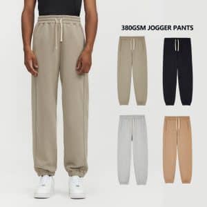 380g Velvet Custom Sports Pants Główne zdjęcie