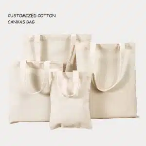 Aangepaste canvas tassen