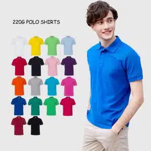 Camisetas polo con bordado personalizado